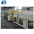 Thick line of extrusion sheets